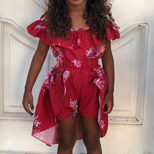 Summer spring romper dress